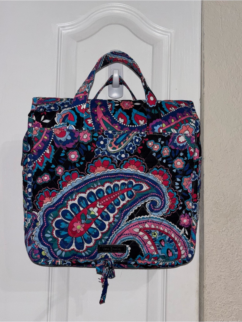 Vera Bradley Haymarket Paisley travel organizer